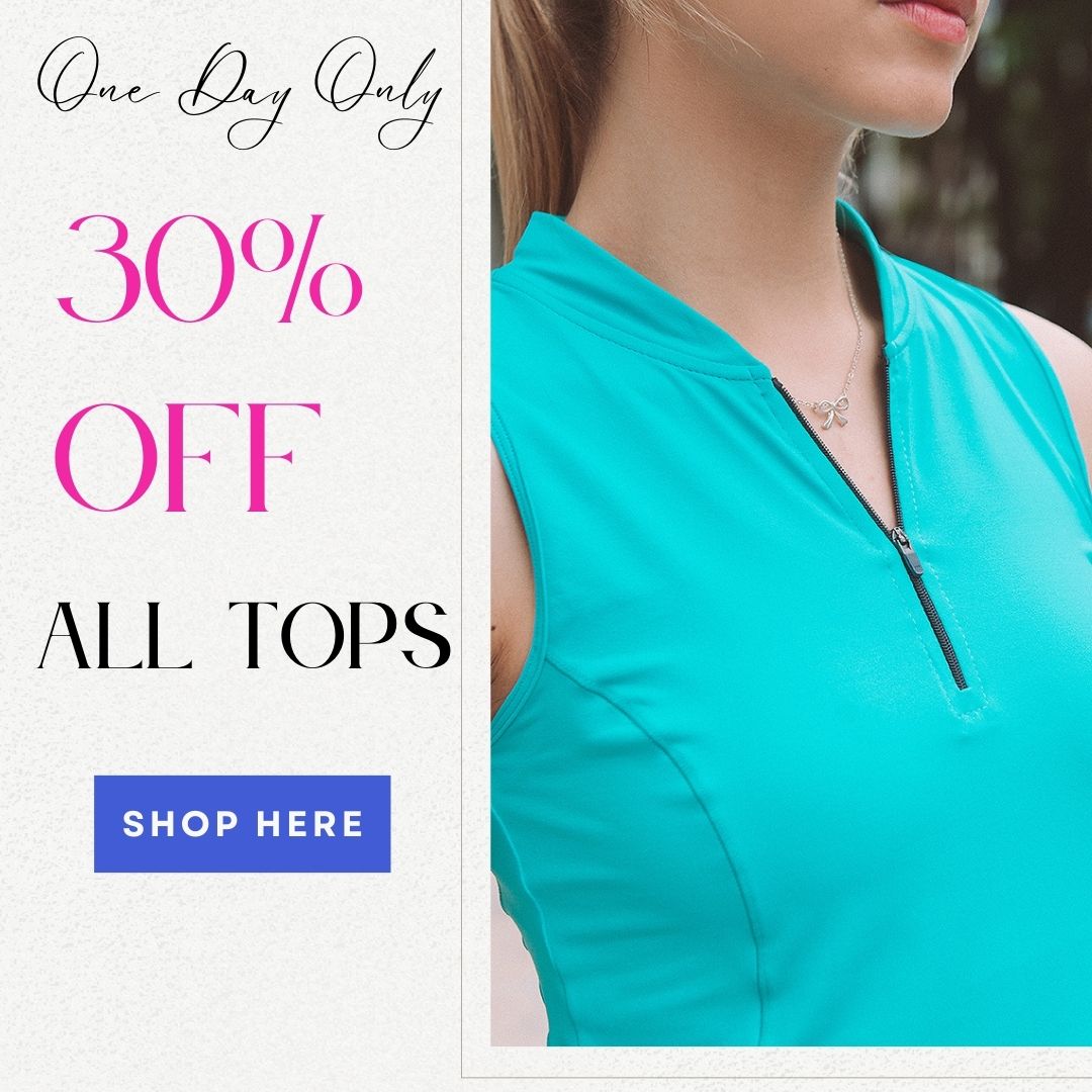 30% off all tops 