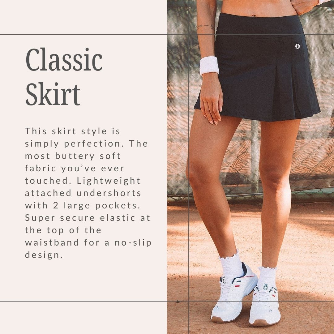 classic skirt black  