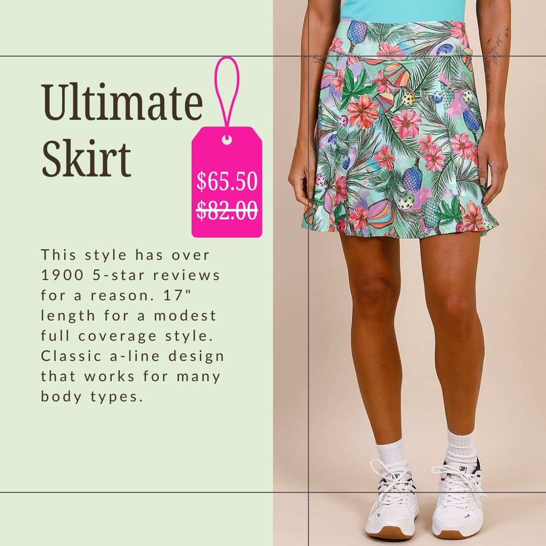 ultimate skirt pickleball