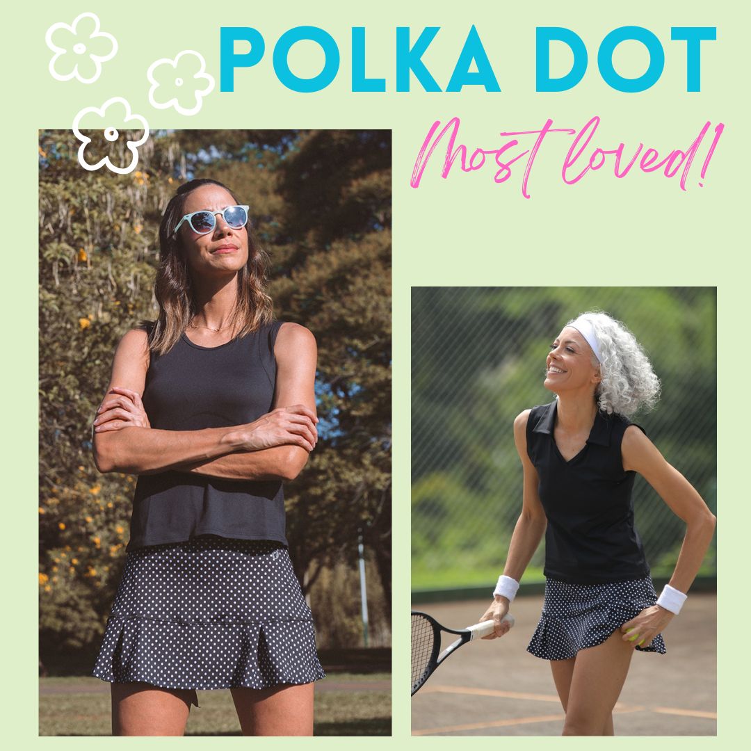 black polka dot most loved!