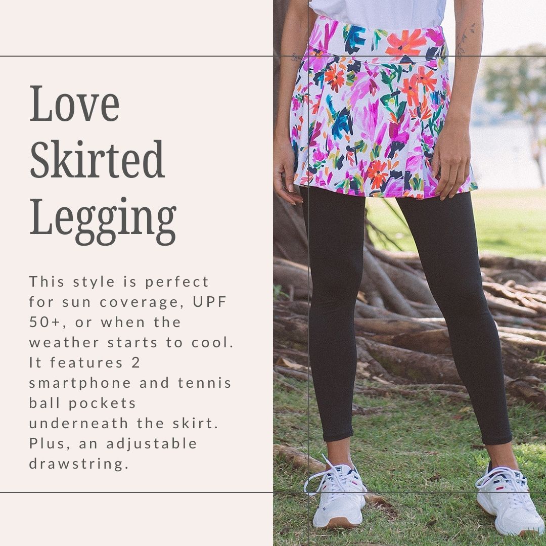 love skirted legging flore