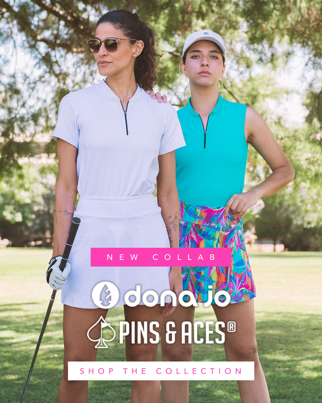 NEW COLLAB DONA JO X PINS & ACES