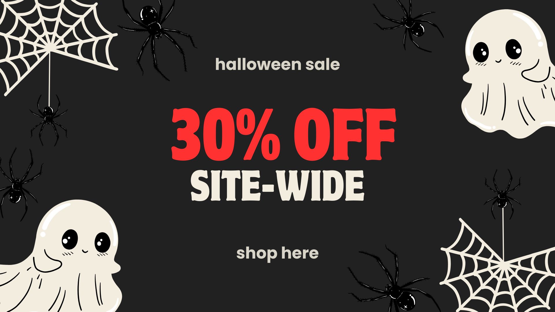 30% off site-wide starts now