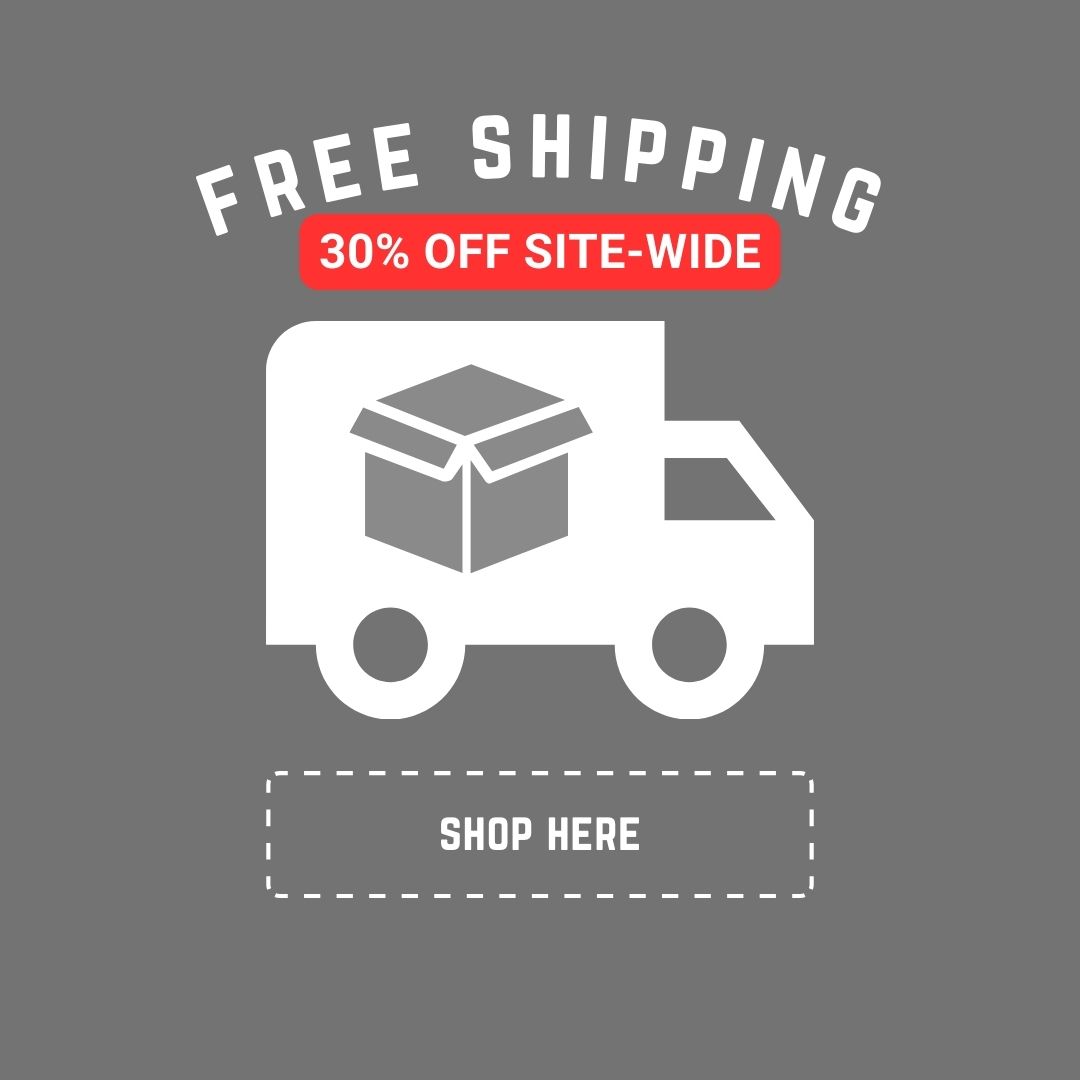 FREE SHIPPING + 30% OFF 