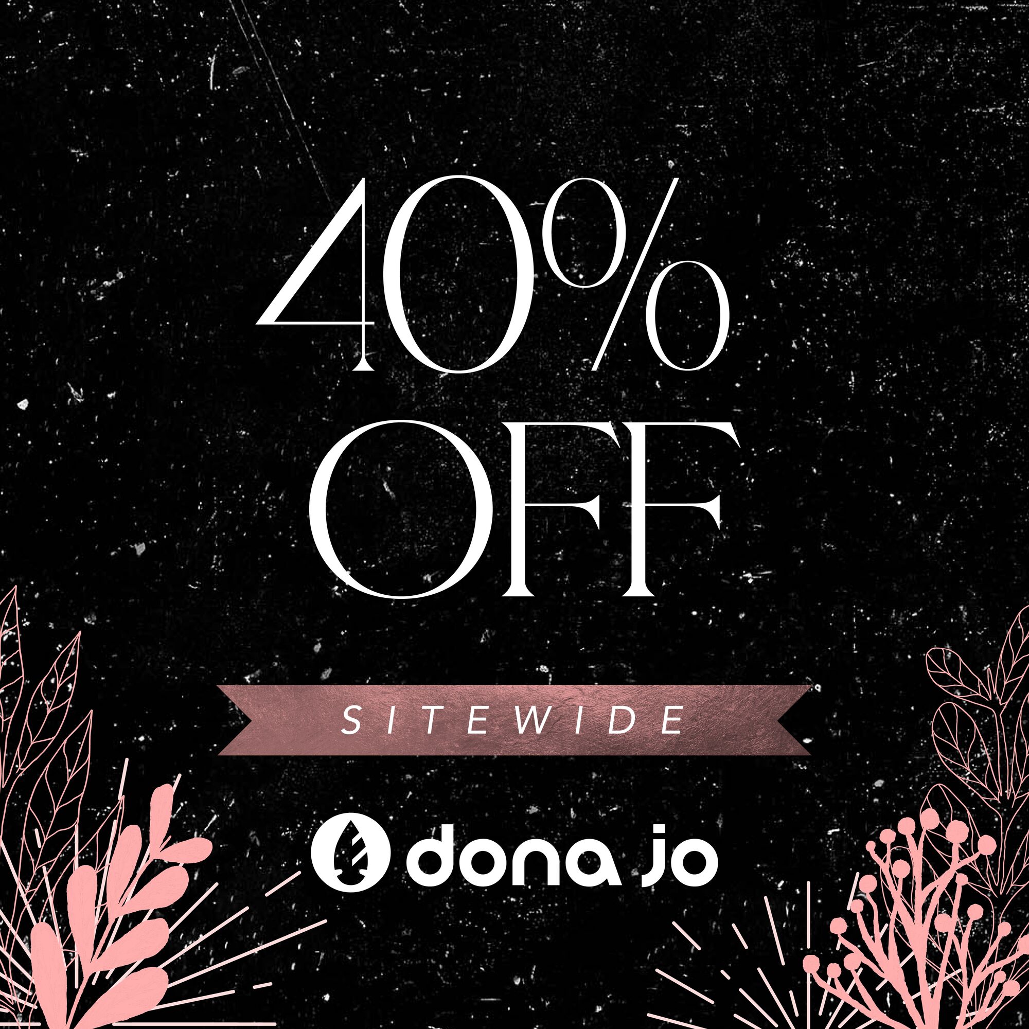 40% off site-wide 