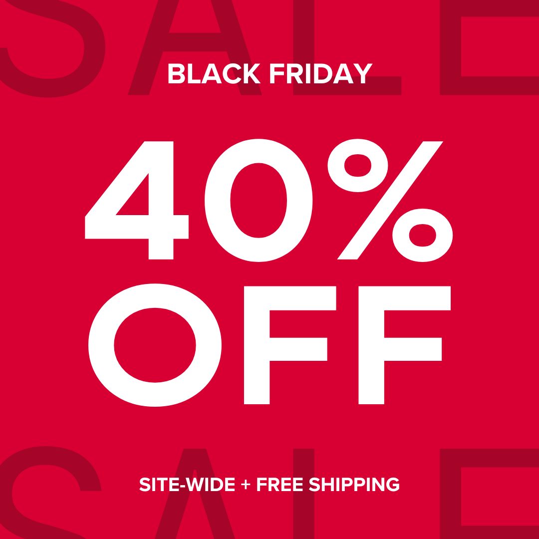 Black Friday 40% off 