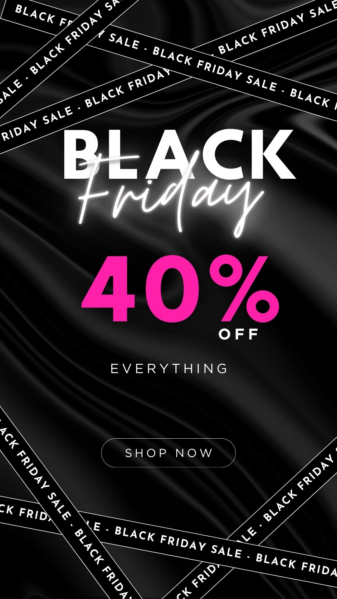 Black Friday 40% off 