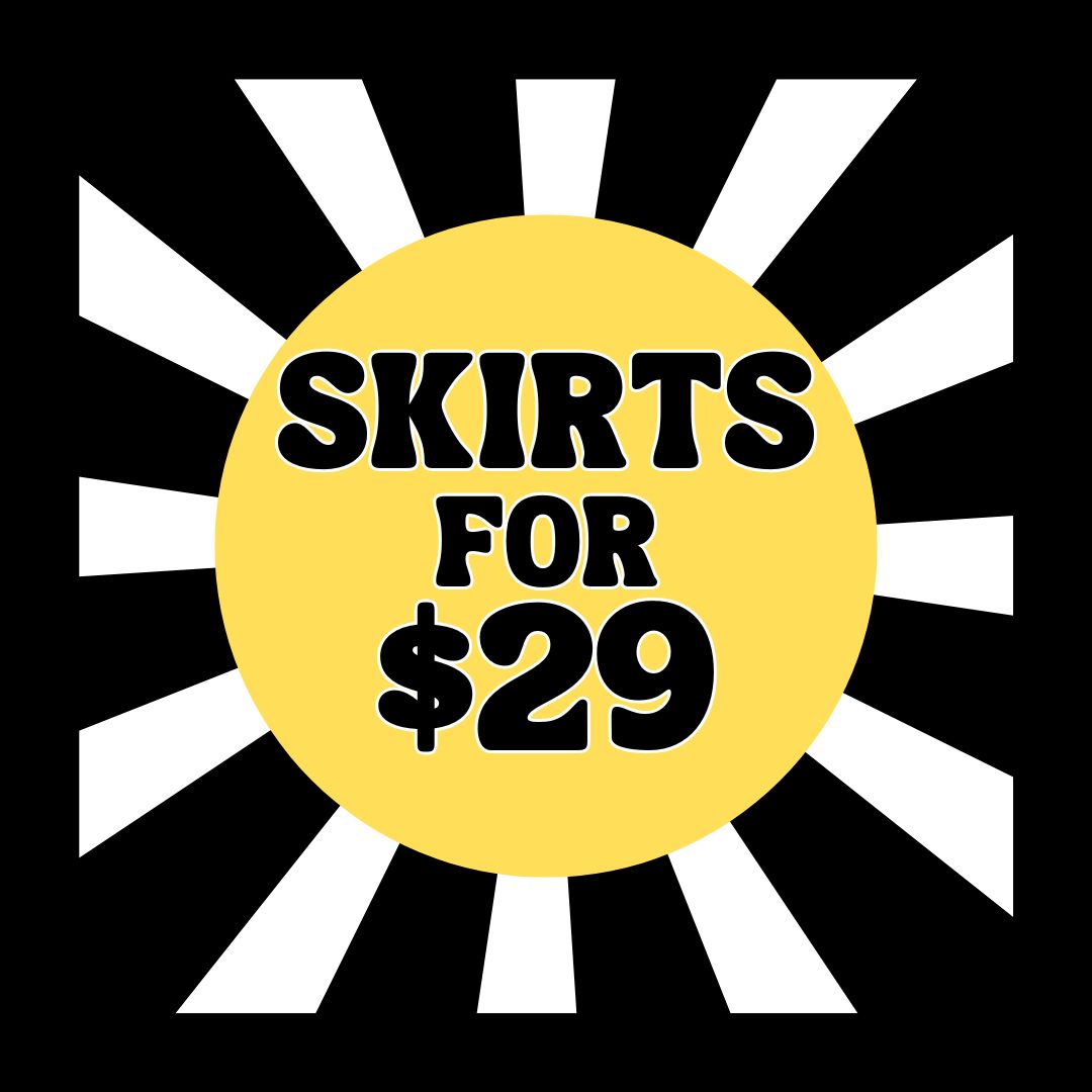 skirts for $29