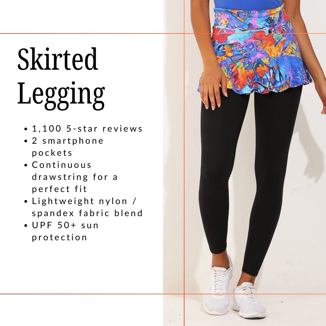 skirted legging